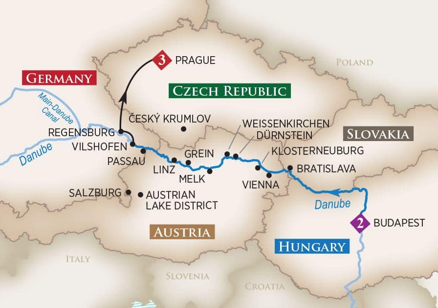 saga danube river cruise 2024